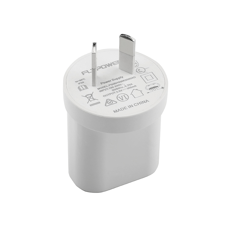 6V0.8A澳規USB充電器
